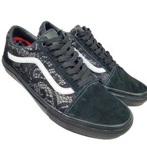 Vans Men's Size 11.5 Black Premier X Skateboarding Shoes Sneakers